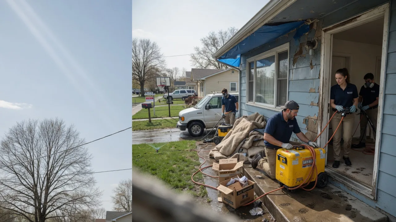 Basement Flood Cleanup in Preston, ID near me